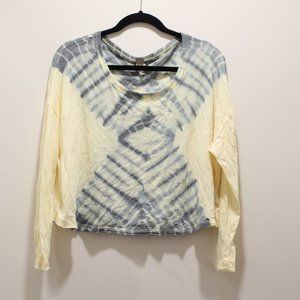 Free People Tie Die Long Sleeve S